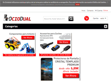 Tablet Screenshot of ociodual.com
